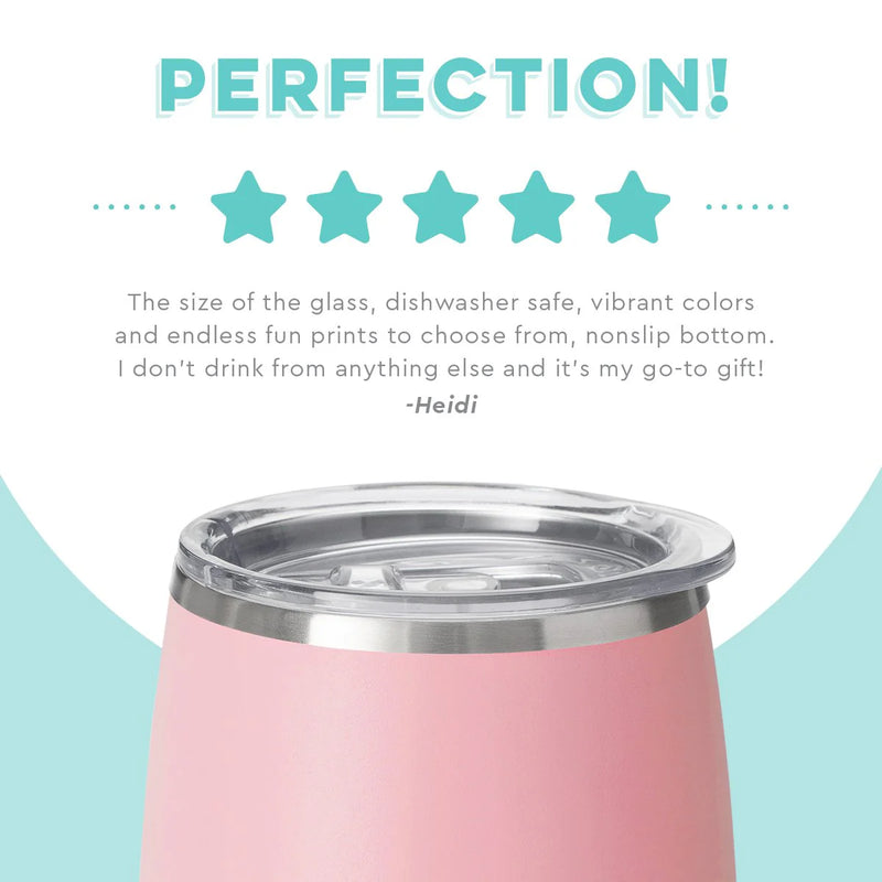 Blush Stemless Wine Cup (14oz)