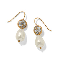 Trust Your Journey Petite Pearl French Wire Earrings Regular price