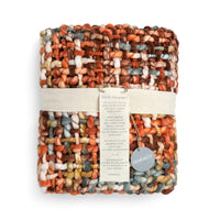 Your Journey Terracotta Woven Throw Blanket 38" x 50"