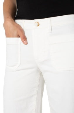 Corduroy Crop Wide Leg