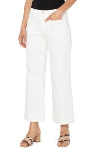 Corduroy Crop Wide Leg