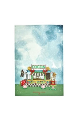 Hot Cocoa Food Truck Dish Towel