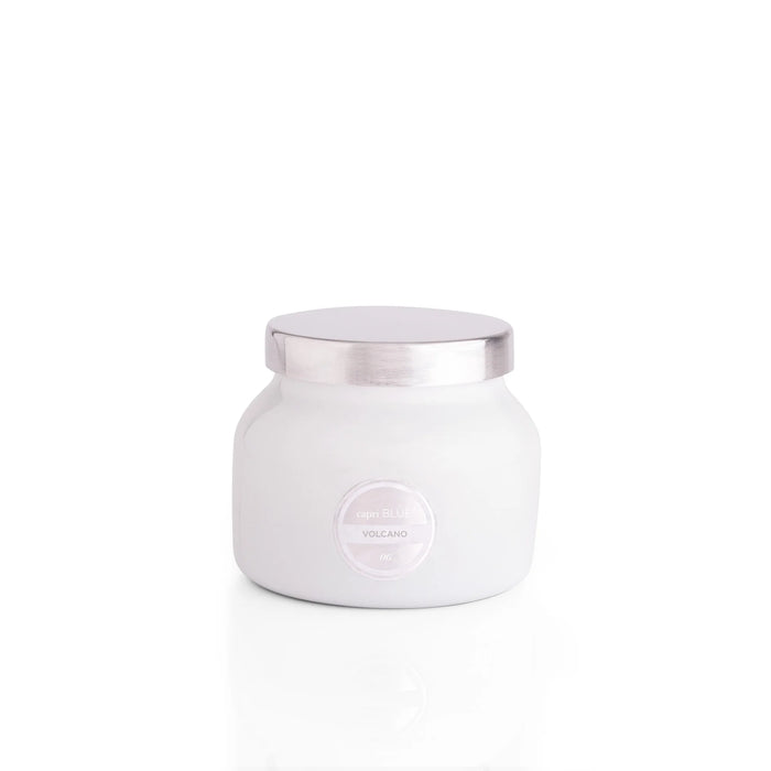 Volcano White Petite Candle, 8