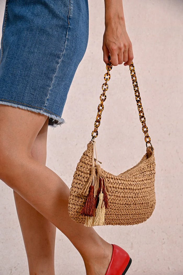 WOVEN HANDBAG