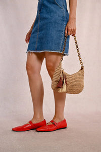 WOVEN HANDBAG