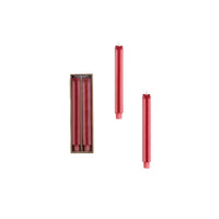 Unscented Package Shaped Taper Candles in Box,  Set of 2