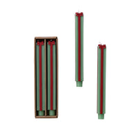 Unscented Package Shaped Taper Candles in Box,  Set of 2