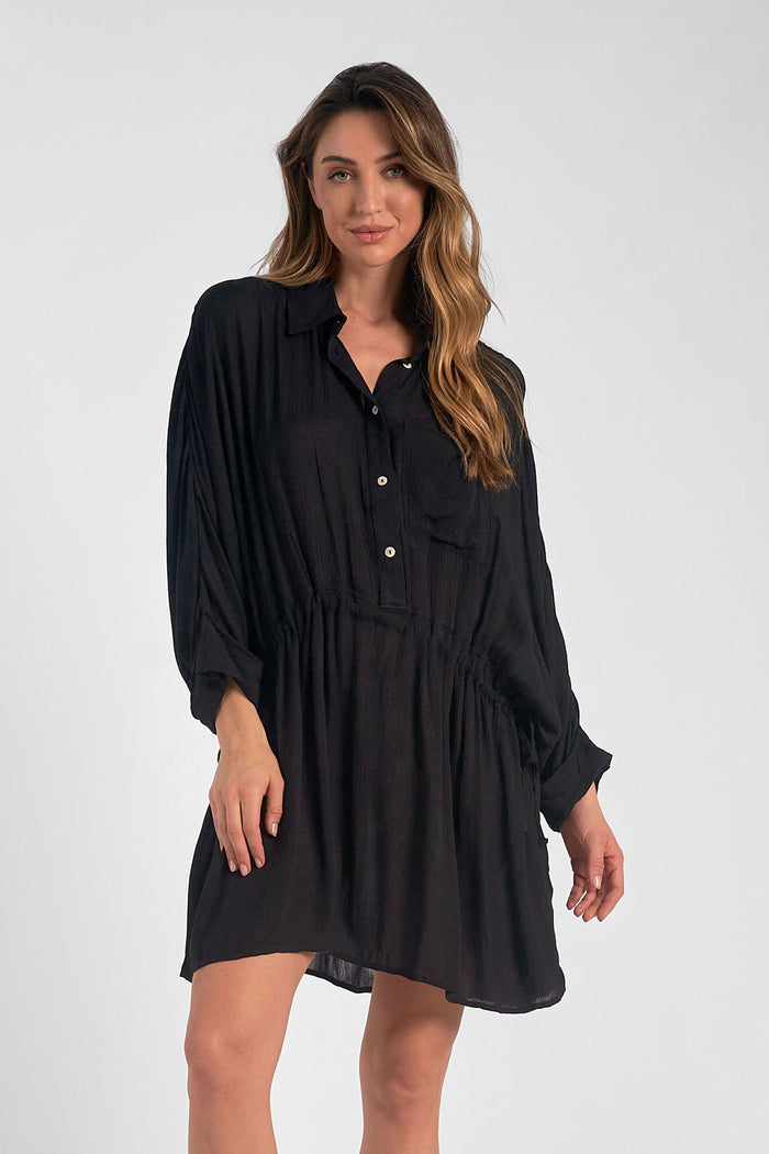 Tunic L/S Cinched Sides