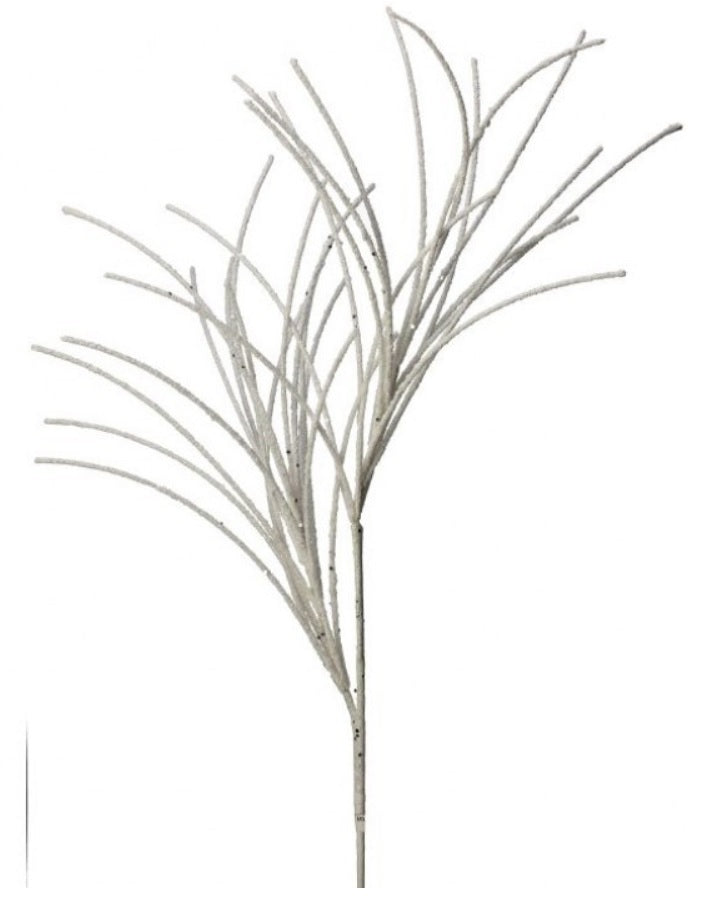 28"MICRO BEADED/SEQUIN GRASS SPRAY