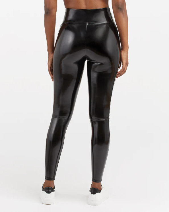 Faux Patent Leather Leggings