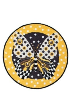 Spot On Butterfly Rug - 3' Round