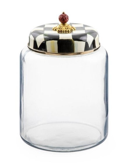 Courtly Check Storage Canister - Bigger
