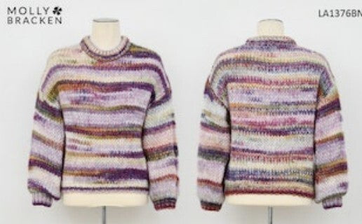 Pink Stripe Sweater