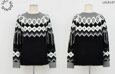 Diamond Knit Sweater