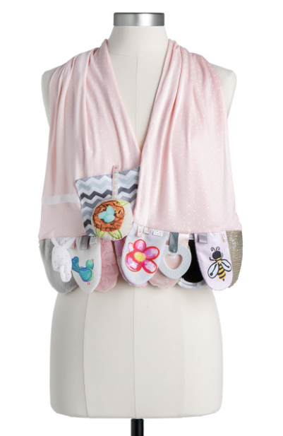 Mommy & Me Activity Scarf - Pink