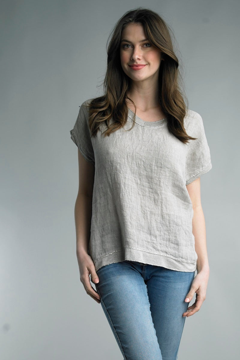 Linen Tee Shirt