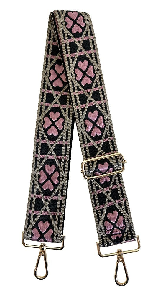 2" 'Clover' Embroidered Bag Strap
