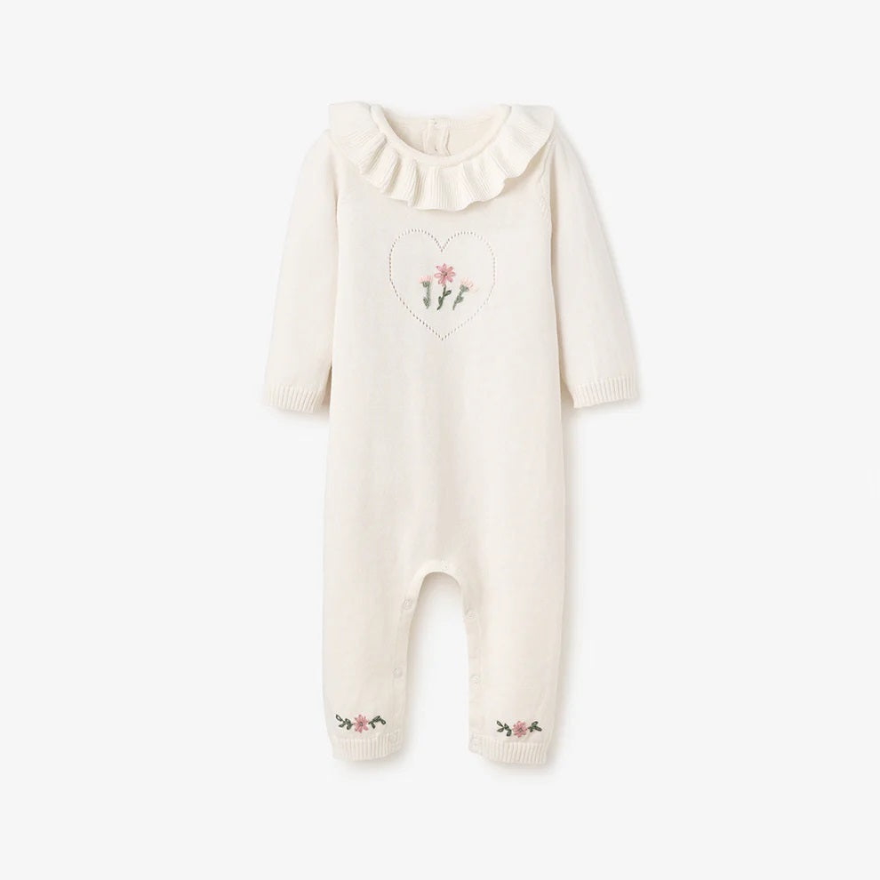 PONY MEADOW HEART KNIT JUMPSUIT