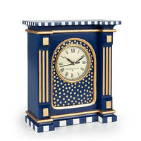 Royal Check Mantel Clock