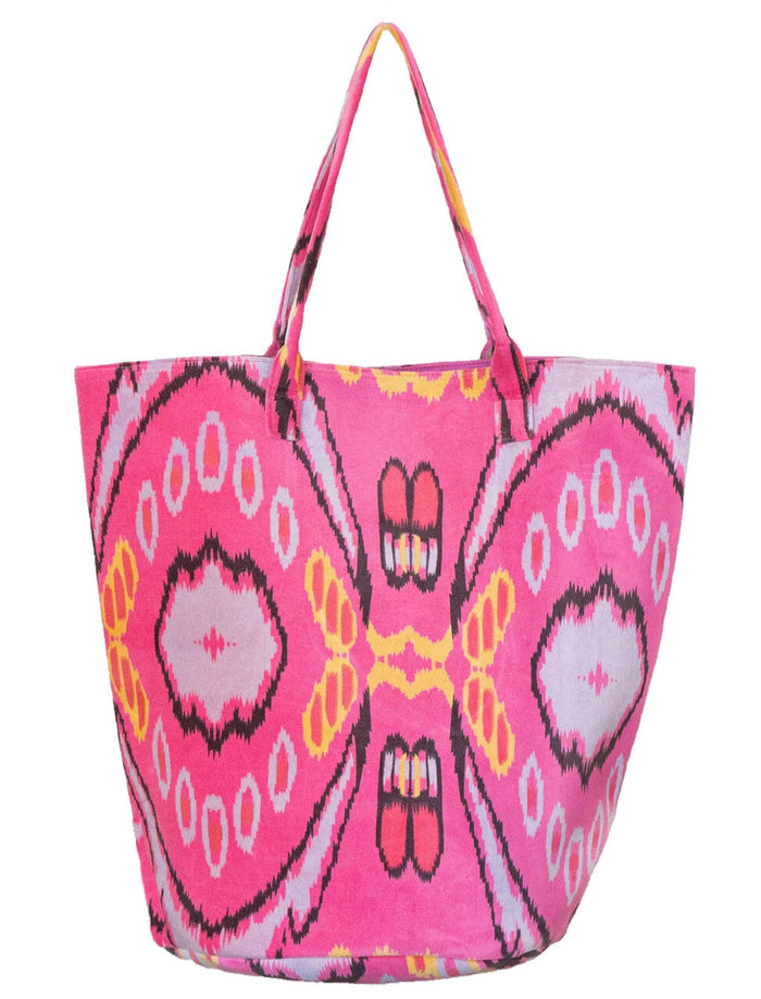 Vintage Velvet Round Bag- CC Pink