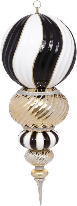 ROYAL SWIRL ORN 26''