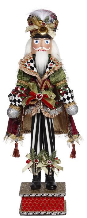 Black and White Nutcracker, Small - 23 Inches