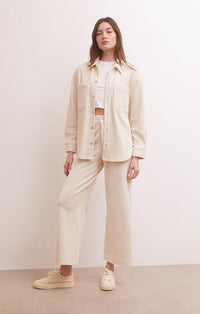 Prospect Knit Cord Pant Adobe White