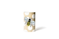 Neutral Dot Big Oval Vase