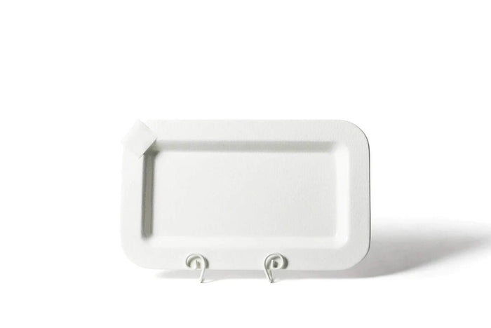 White Small Dot Mini Entertaining Platter
