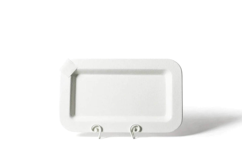 White Small Dot Mini Entertaining Platter