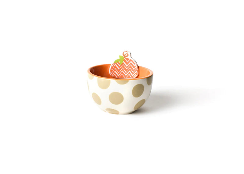 Chevron Pumpkin 4 Embellishment Bowl