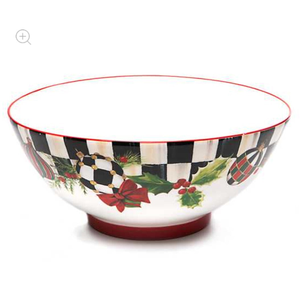 Deck the Halls Serving Bowl