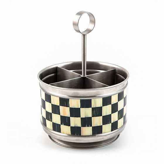 Supper Club Flatware Caddy - Courtly Check