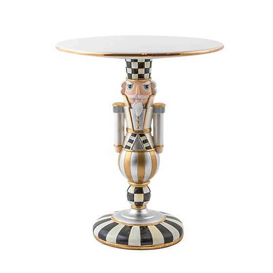 Glam Up Buckingham Nutcracker Pedestal Platter
