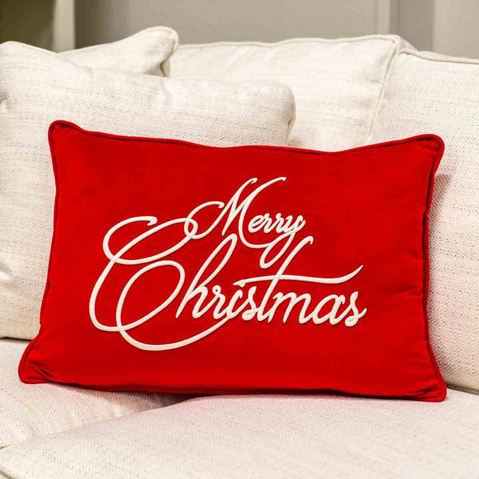 Merry Christmas Traditions Pillow