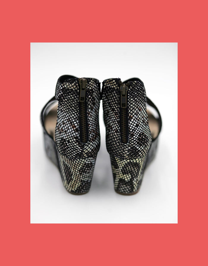 Diba Snake Leather Sandal