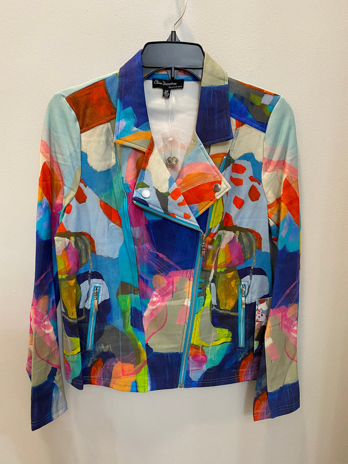 Knit Jacket Multi Color