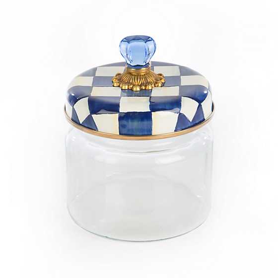 Royal Check Kitchen Canister- Small
