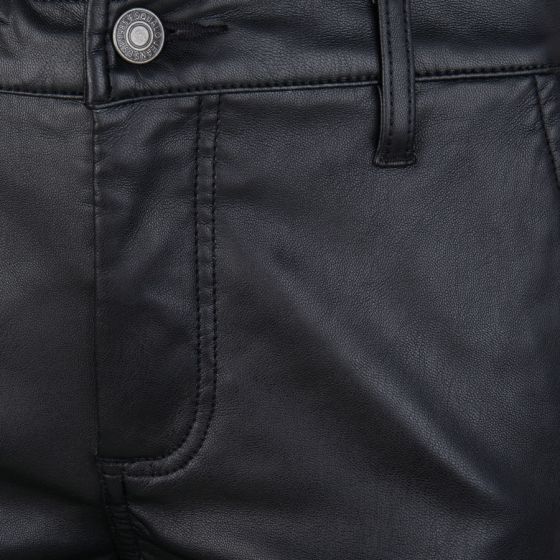 Black Split Trousers