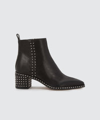 Brook Booties- Black Leather