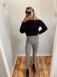 Brook Booties- Black Leather