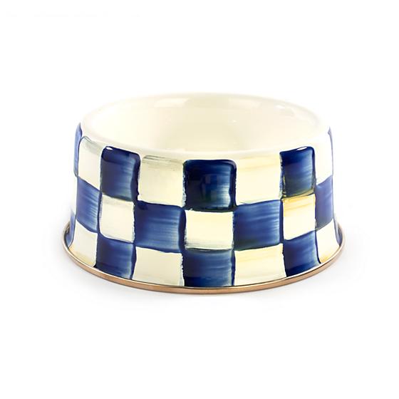 Royal Check Pet Dish- Medium