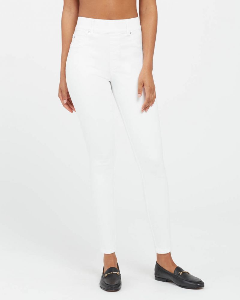 Spanx White Skinny Jean