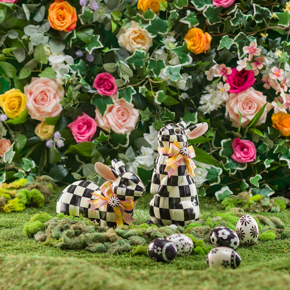 Courtly Check Standing Bunny
