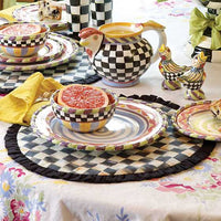 Courtly Check Round Placemat