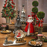 Classic Courtly Boxwood Topiary - Medium