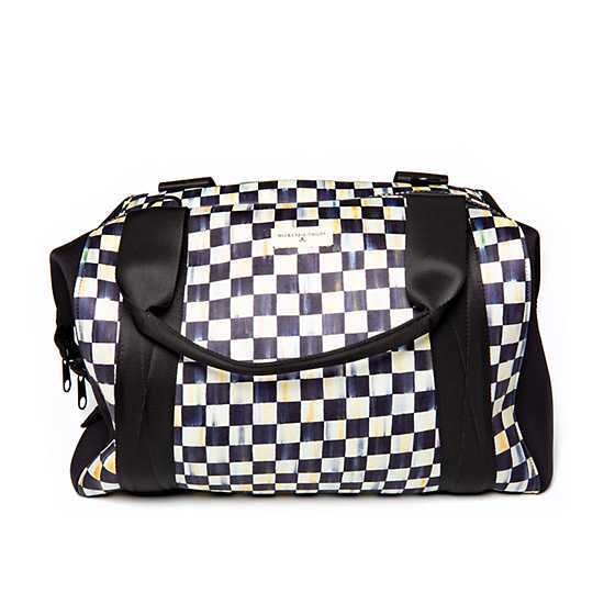 Courtly Check Traveler Duffle