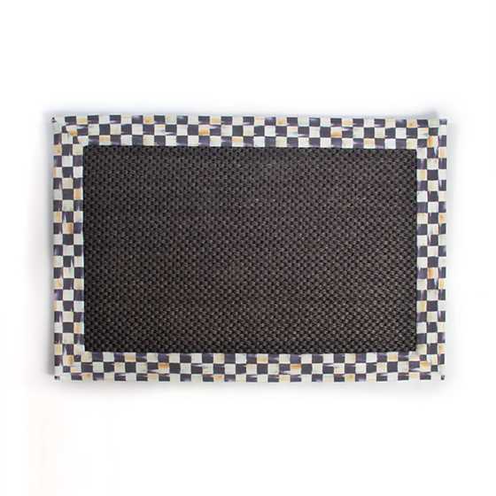Courtly Check Black Sisal Rug - 2' x 3'