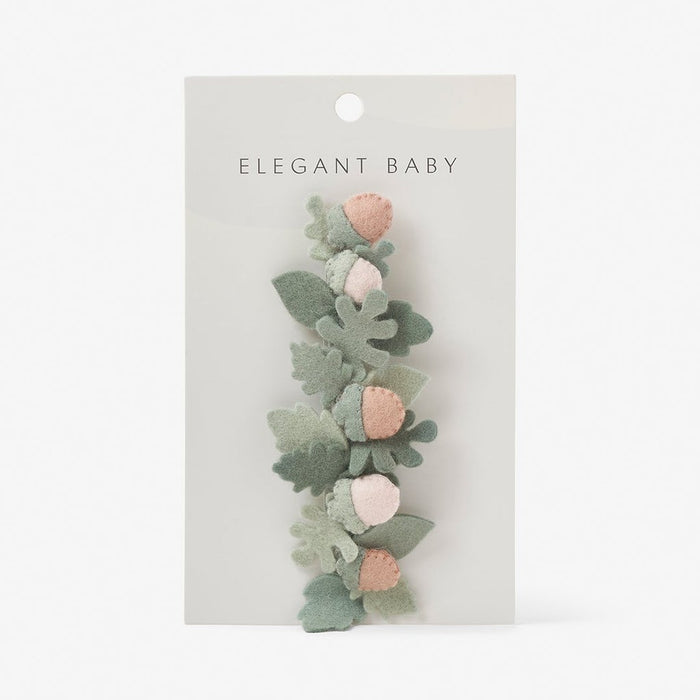 Acorn Leaf Felt Baby Headband