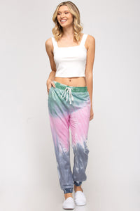 Tie Dye Knit French Terry Joggers